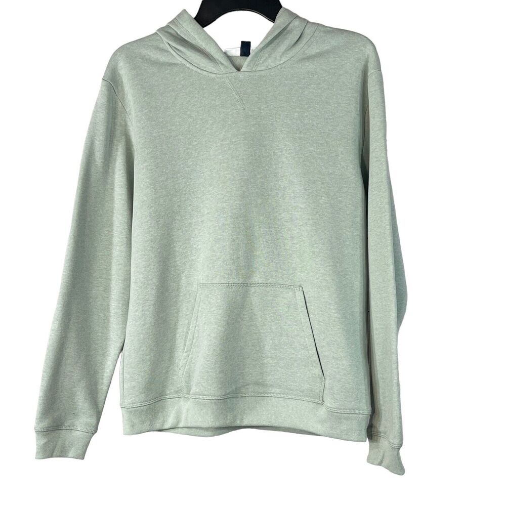 Karen Scott Sport X-Large Fleece Hooded Sweatshirt Hoodie Long Sleeve Heathered